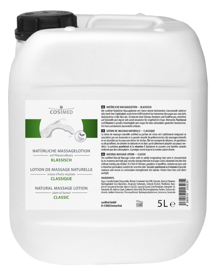 natural massage lotion