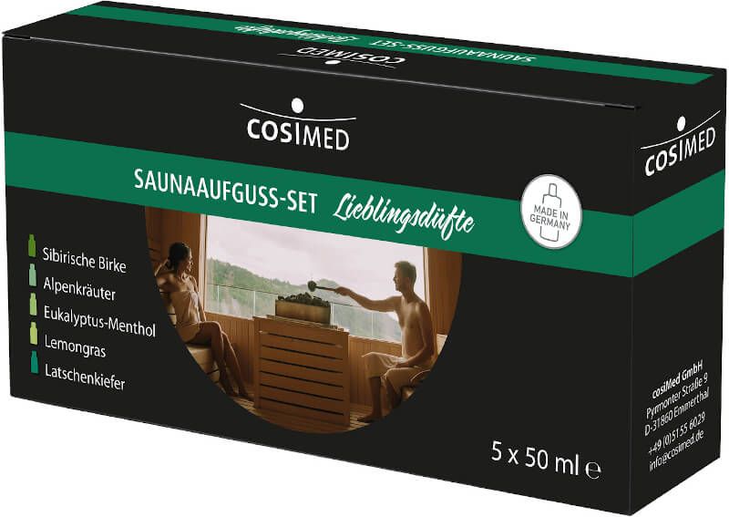 cosiMed Coffret de parfums de sauna