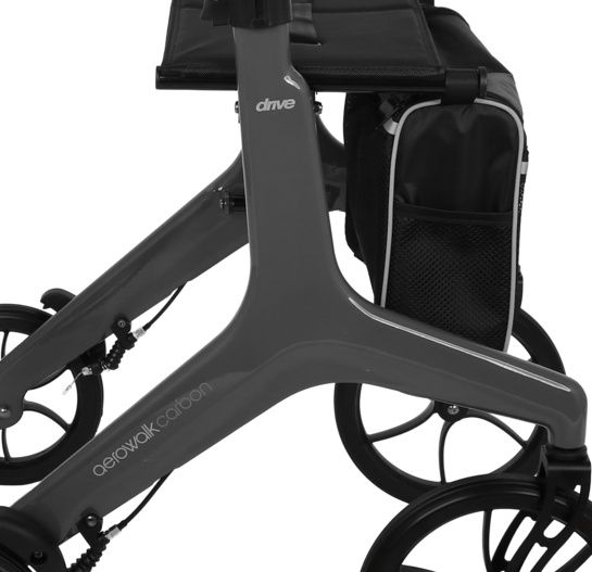 drive Leichtgewicht-Rollator AeroWalk Carbon - Graphit-grau