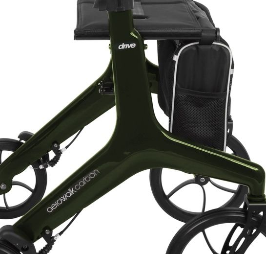 drive Leichtgewicht-Rollator AeroWalk Carbon - Racing-grün