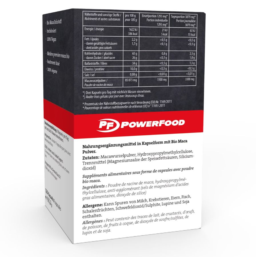 Powerfood One Maca - Neutral, 120 Kapseln
