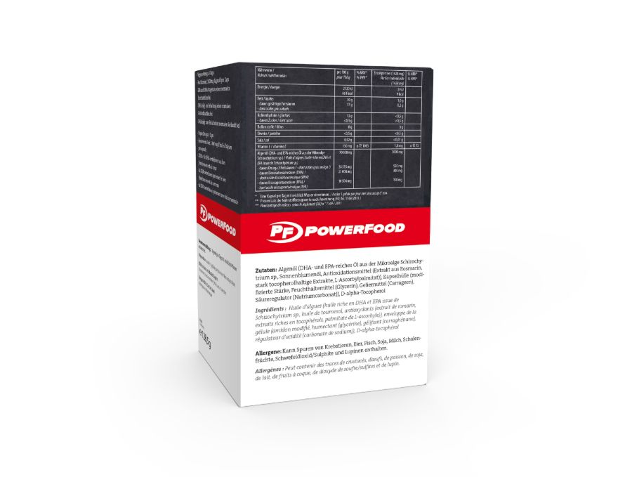 Powerfood One Vegan Omega 3 Sport - Neutre, 90 Capsules