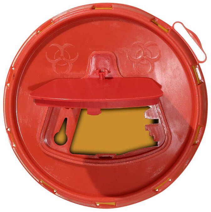 Teqler Eco Line Kanülenabwurfbehälter - 1.5 Liter