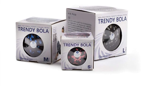 Trendy Bola Faszienball - L, schwarz