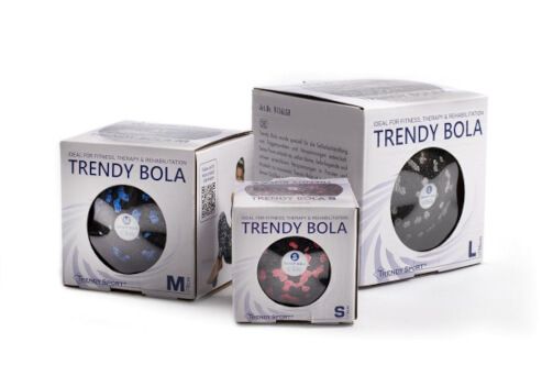 Trendy Bola Faszienball - L, schwarz, rot