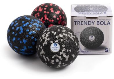 Trendy Bola Faszienball - S, schwarz, rot