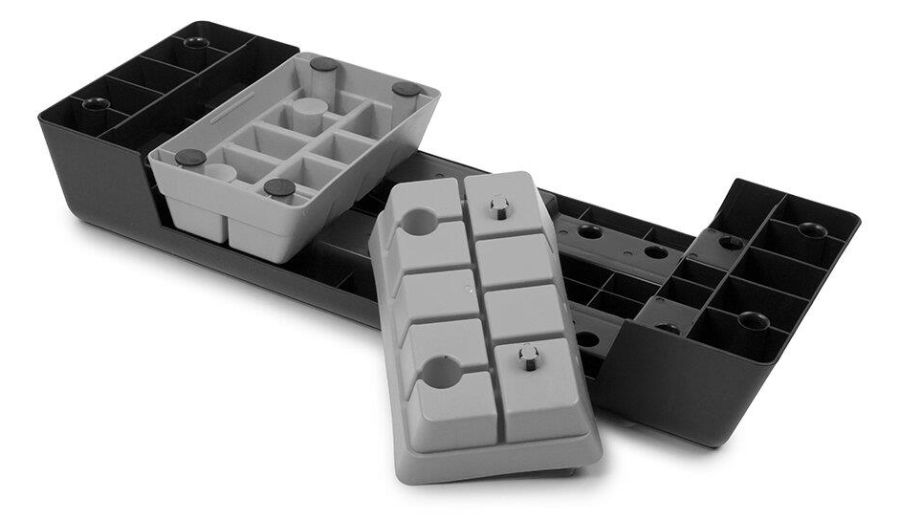 Trendy Etapa Professional Stepper - Schwarz-Grau