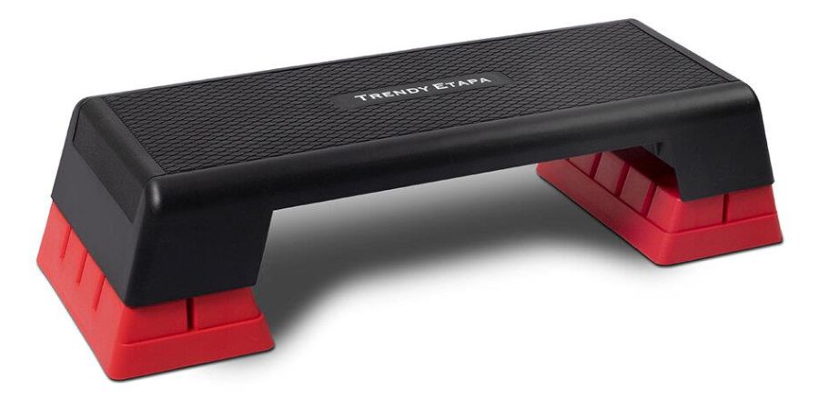 Trendy Etapa Professional Stepper - Schwarz-Rot