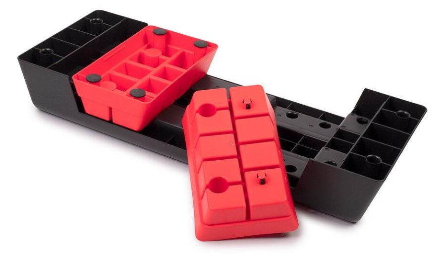 Trendy Etapa Professional Stepper - Schwarz-Rot