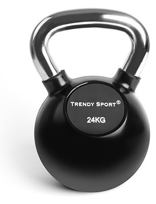 Trendy Kettlebell Black - 24 kg