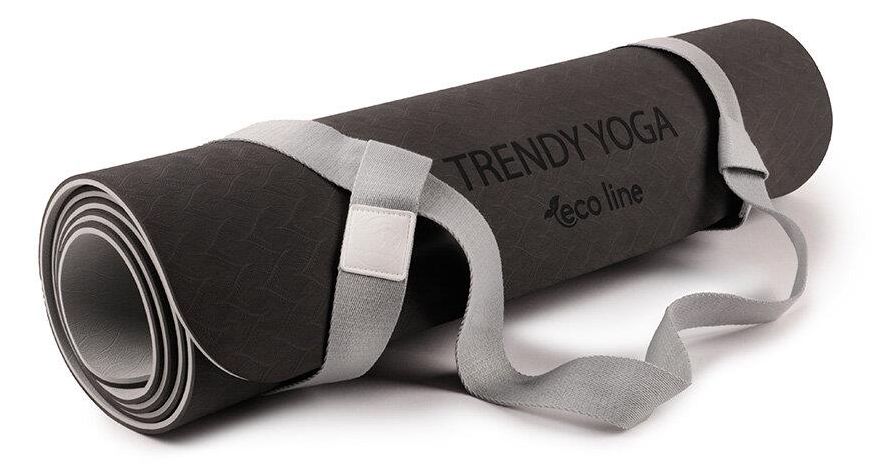 Trendy Yogamatte Tragegurt Eco - anthrazit